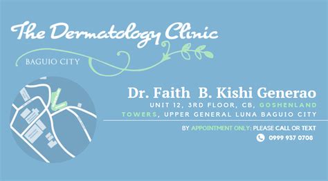 dermatologist baguio|The Dermatology Clinic .